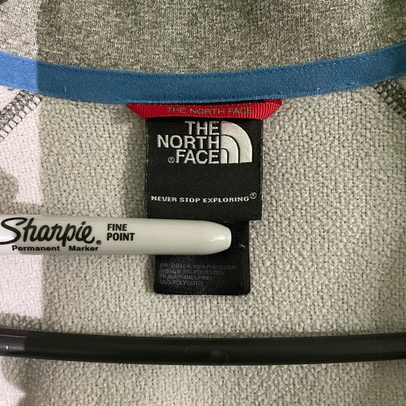 North Face Canyonlands Full-Zip Jacket Grey Mens Medium - Picture 5 of 7